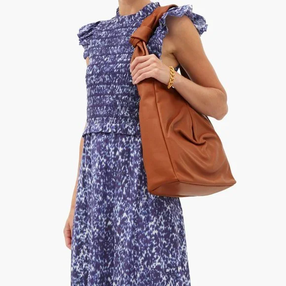 STAUD Island Knotted Leather Tote - Picture 4 of 14